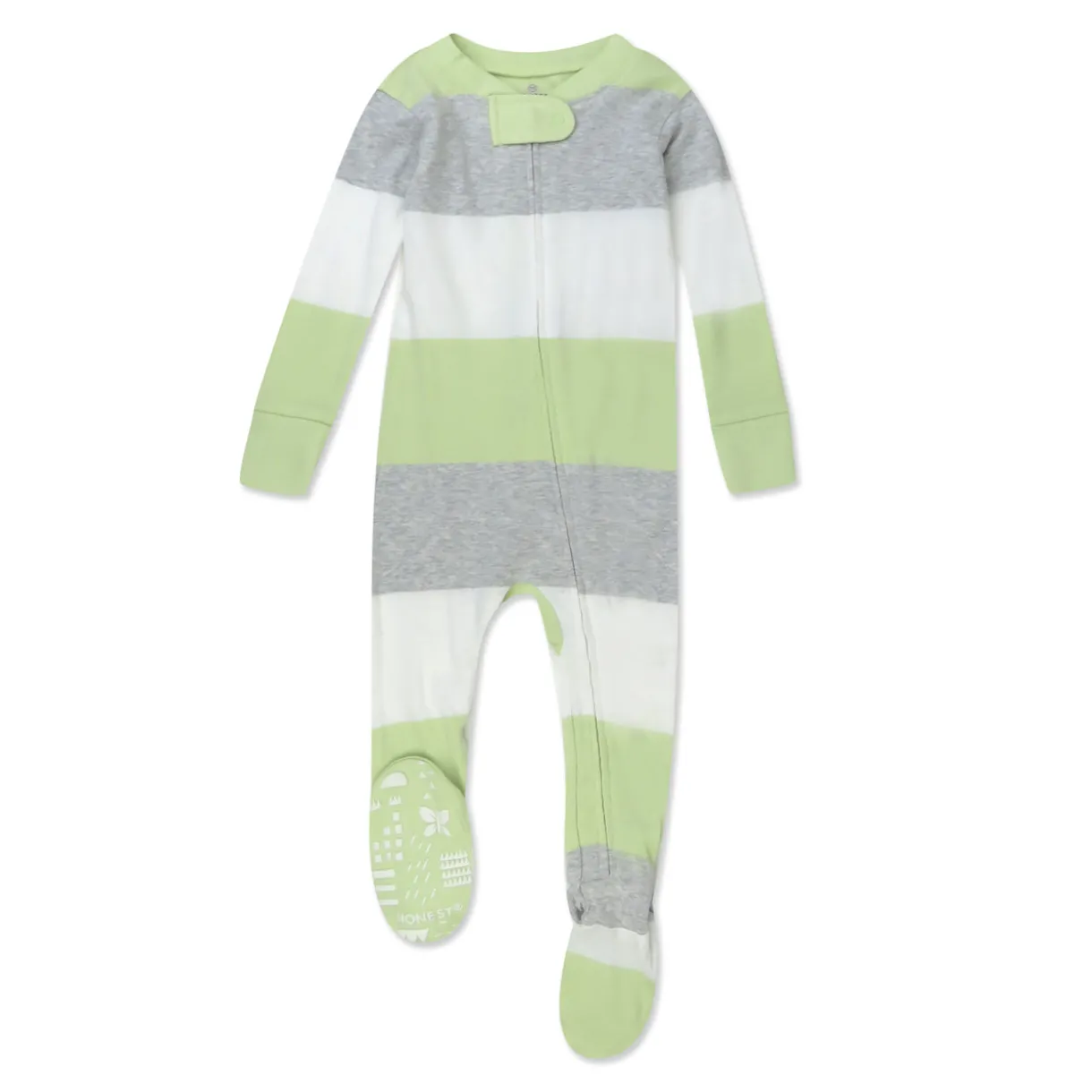 Organic Cotton Snug-Fit Footed Pajamas