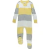 Organic Cotton Snug-Fit Footed Pajamas