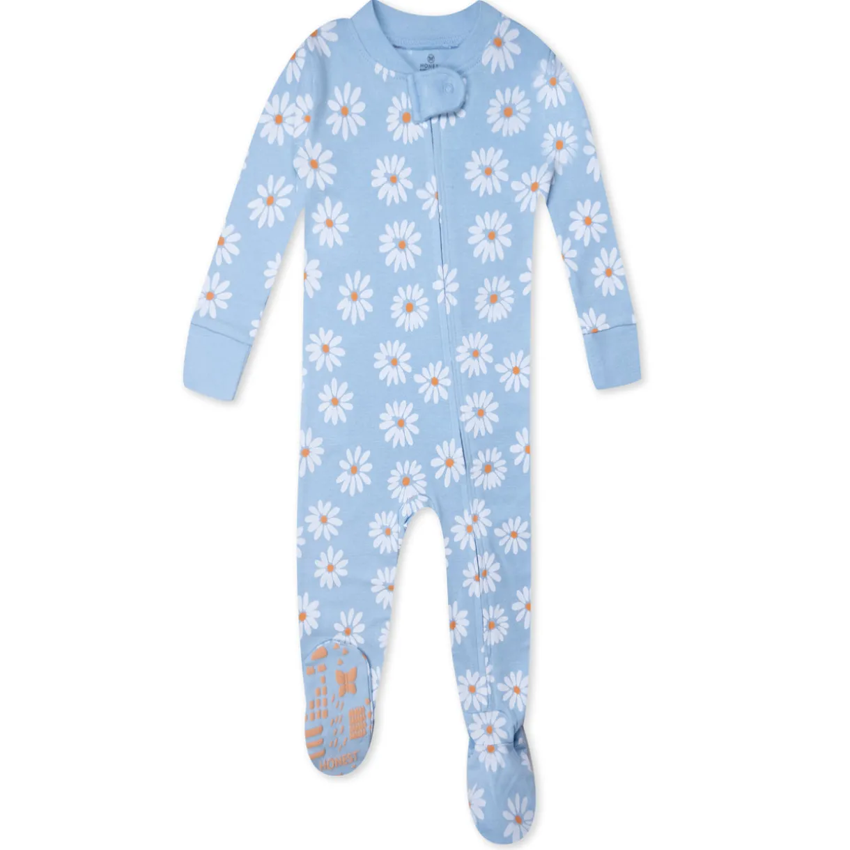 Organic Cotton Snug-Fit Footed Pajamas