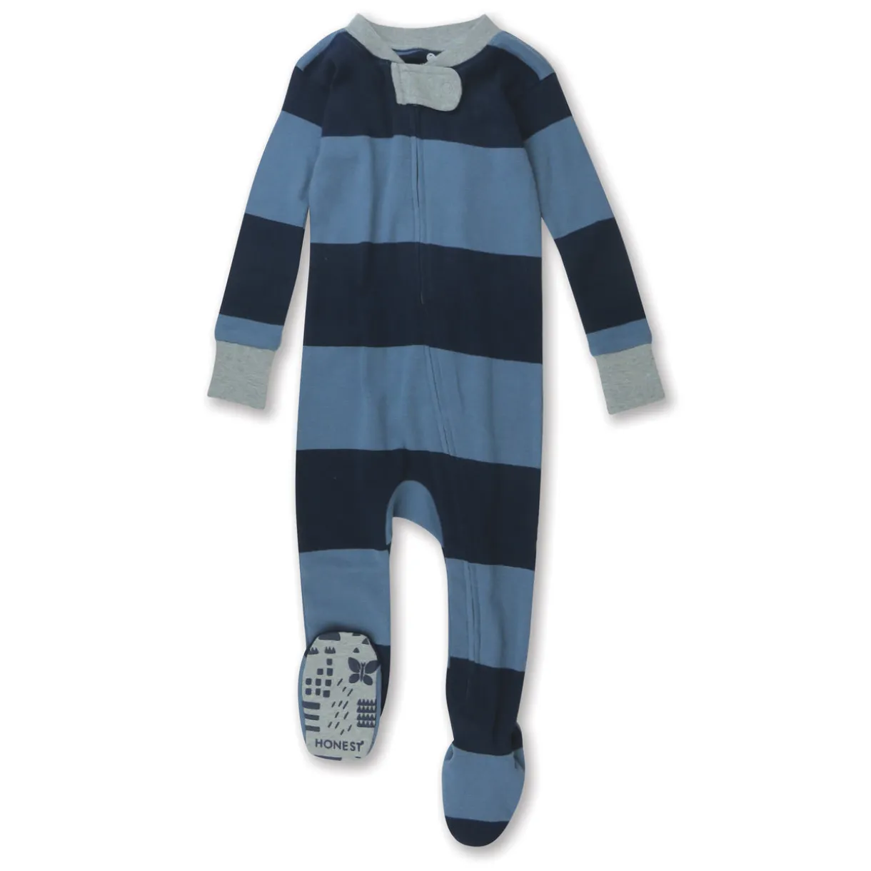 Organic Cotton Snug-Fit Footed Pajamas