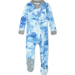 Organic Cotton Snug-Fit Footed Pajamas