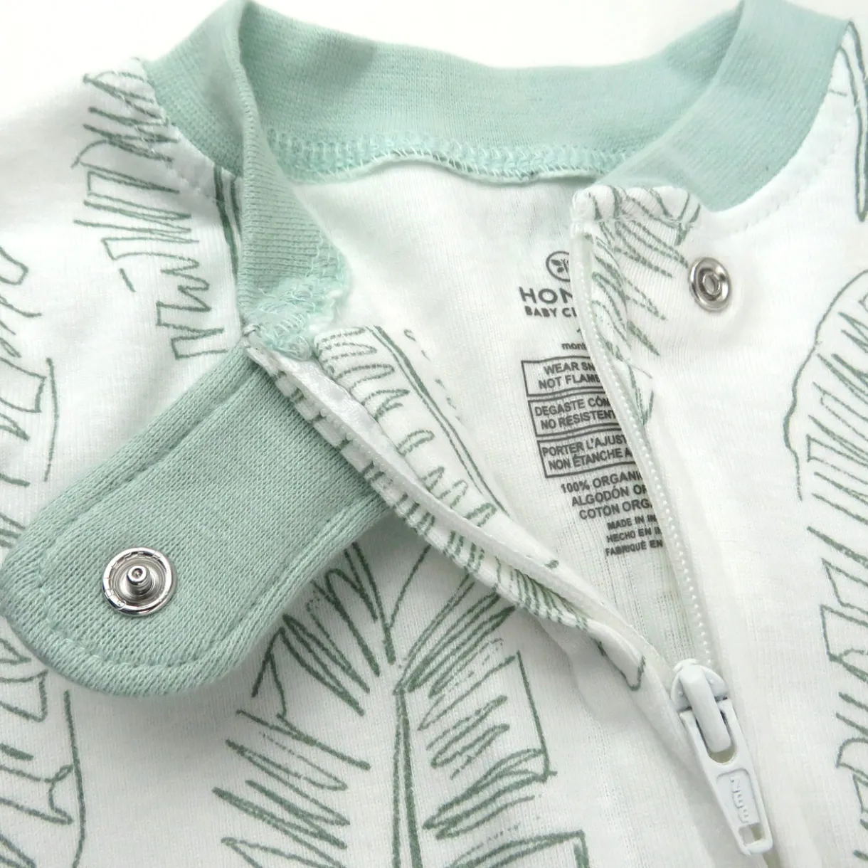 Organic Cotton Snug-Fit Footed Pajamas
