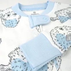 Organic Cotton Snug-Fit Footed Pajamas