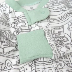 Organic Cotton Snug-Fit Footed Pajamas