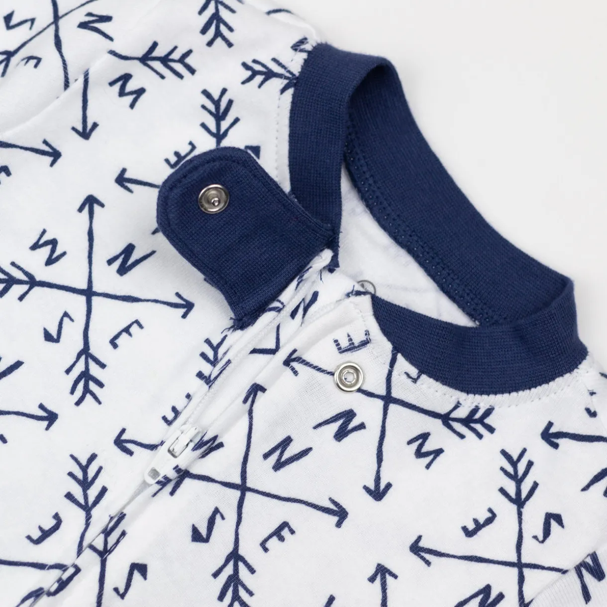 Organic Cotton Snug-Fit Footed Pajama