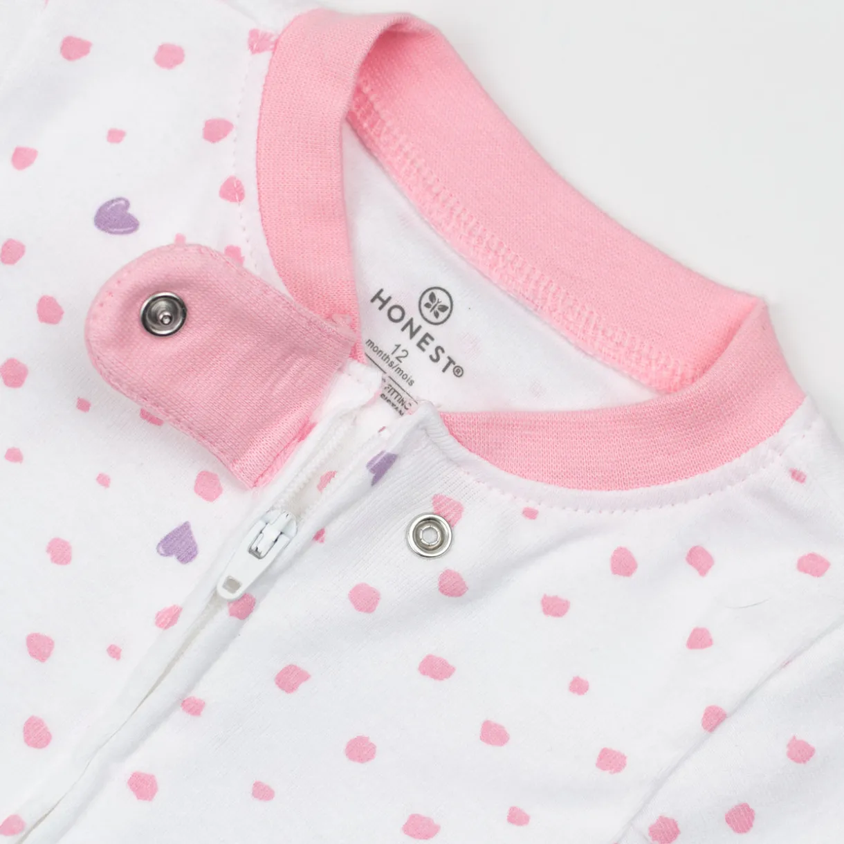 Organic Cotton Snug-Fit Footed Pajamas