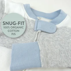 Organic Cotton Snug-Fit Footed Pajamas