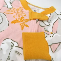 Organic Cotton Snug-Fit Footed Pajamas