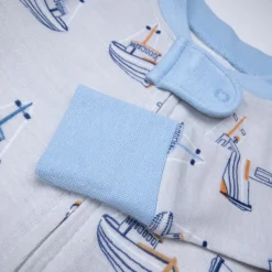 Organic Cotton Snug-Fit Footed Pajamas