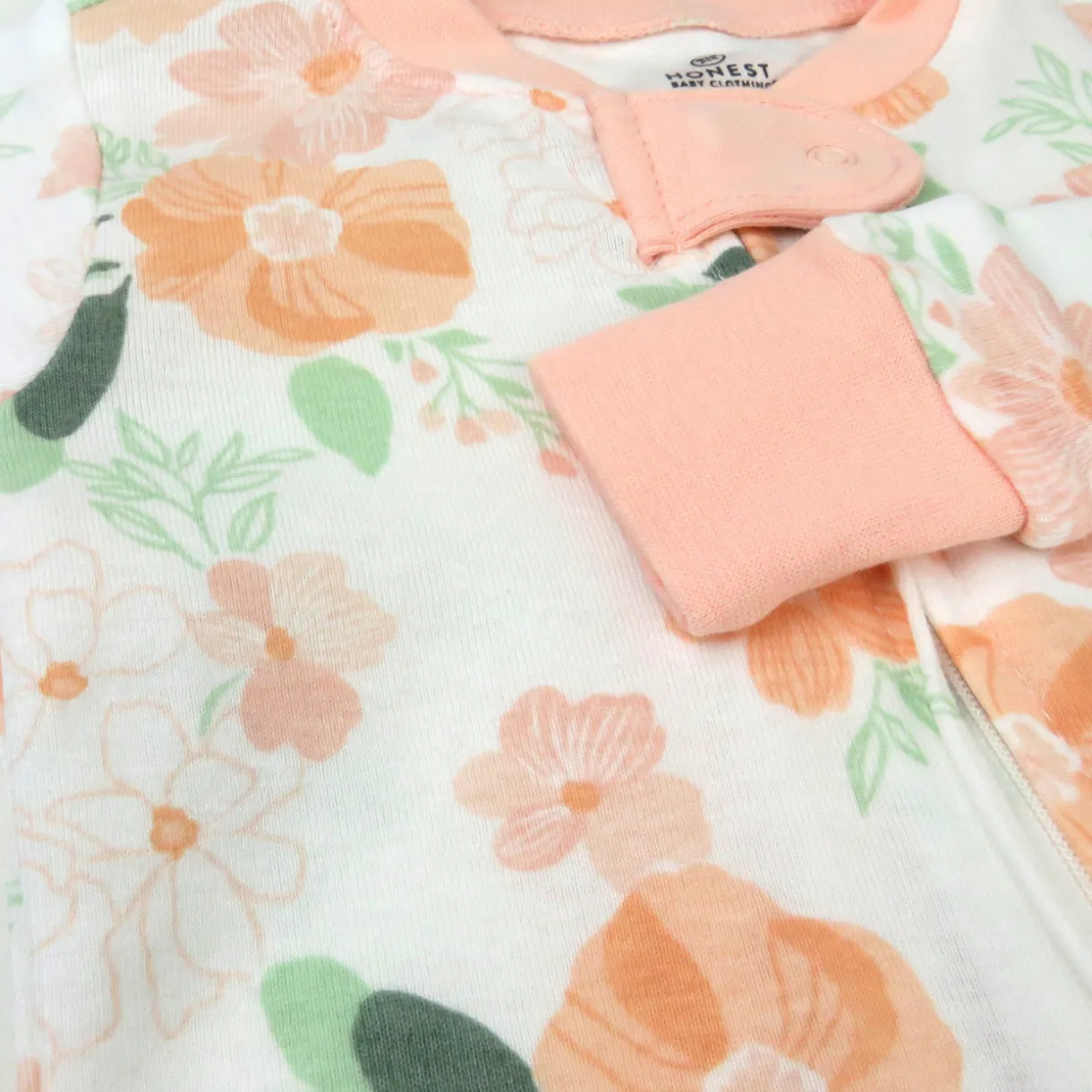 Organic Cotton Snug-Fit Footed Pajamas