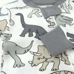 Organic Cotton Snug-Fit Footed Pajamas
