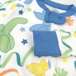 Organic Cotton Snug-Fit Footed Pajamas