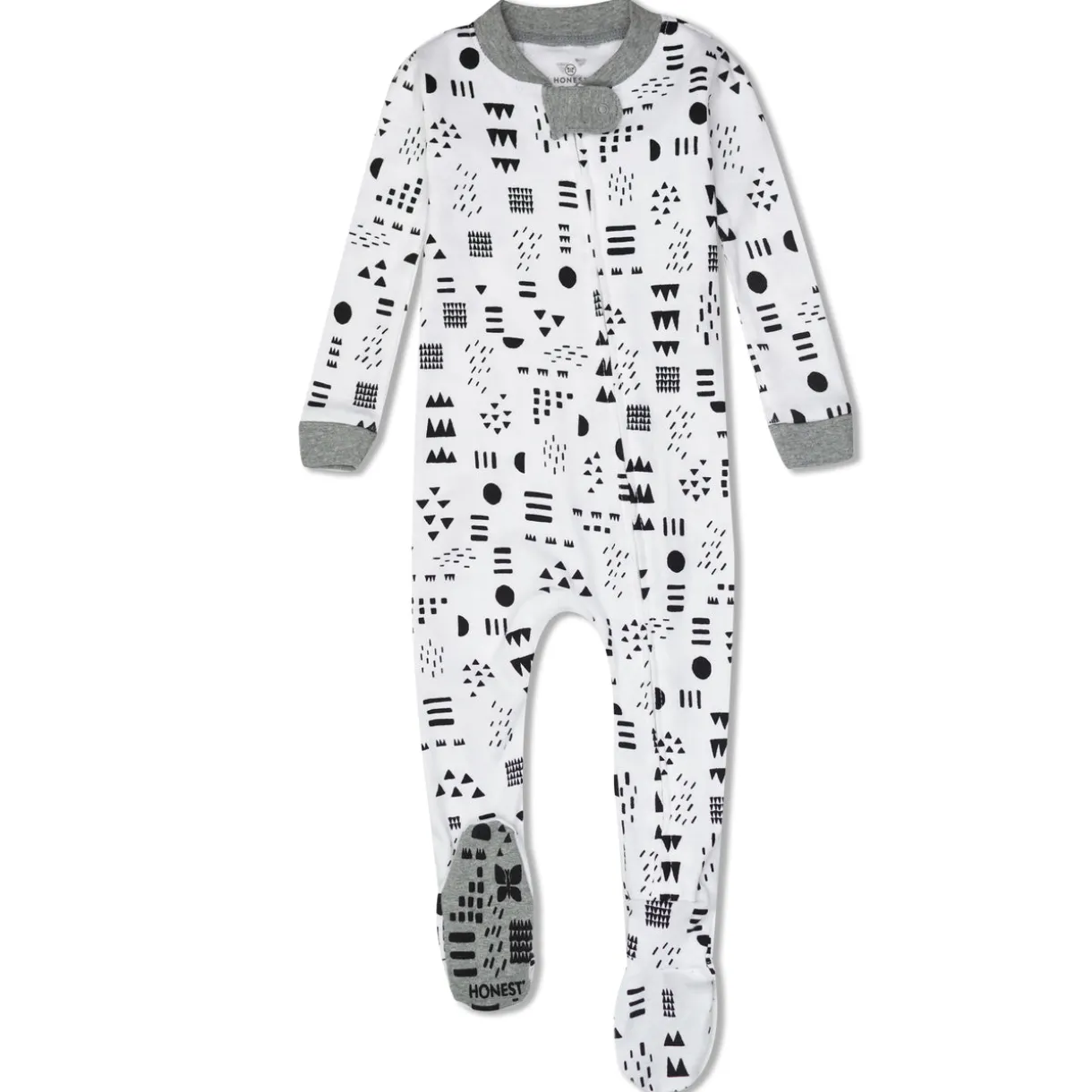 Organic Cotton Snug-Fit Footed Pajamas