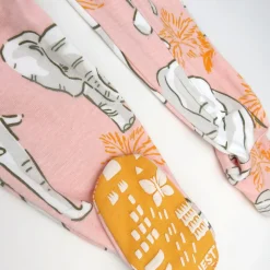 Organic Cotton Snug-Fit Footed Pajamas