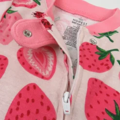 Organic Cotton Snug-Fit Footed Pajamas