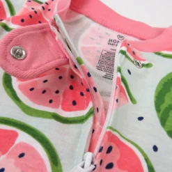 Organic Cotton Snug-Fit Footed Pajamas