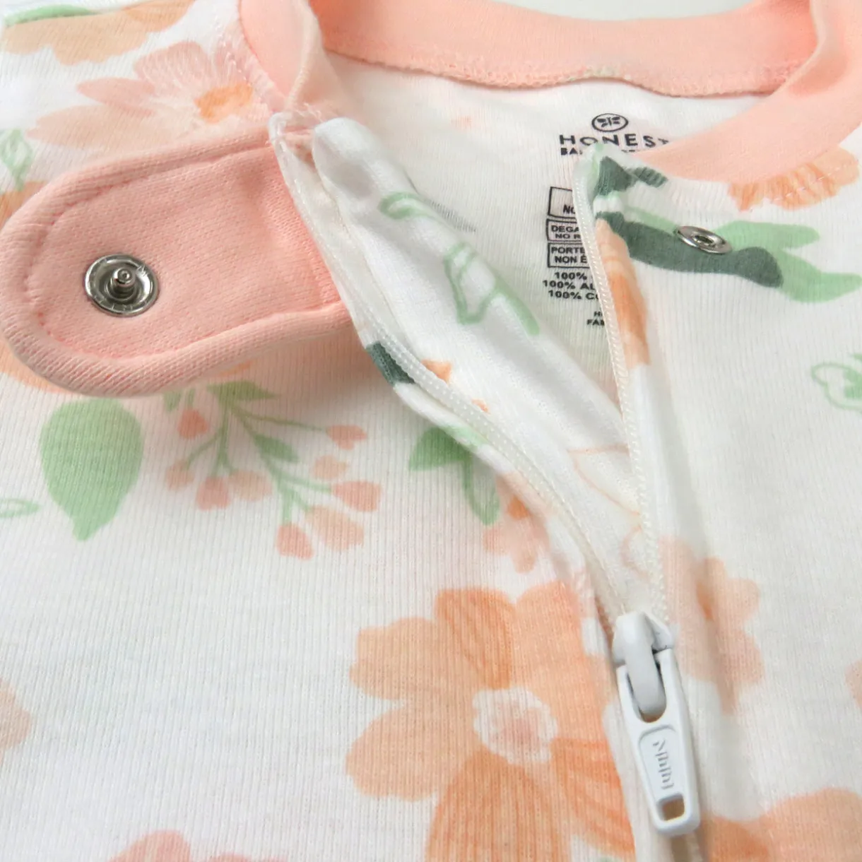 Organic Cotton Snug-Fit Footed Pajamas