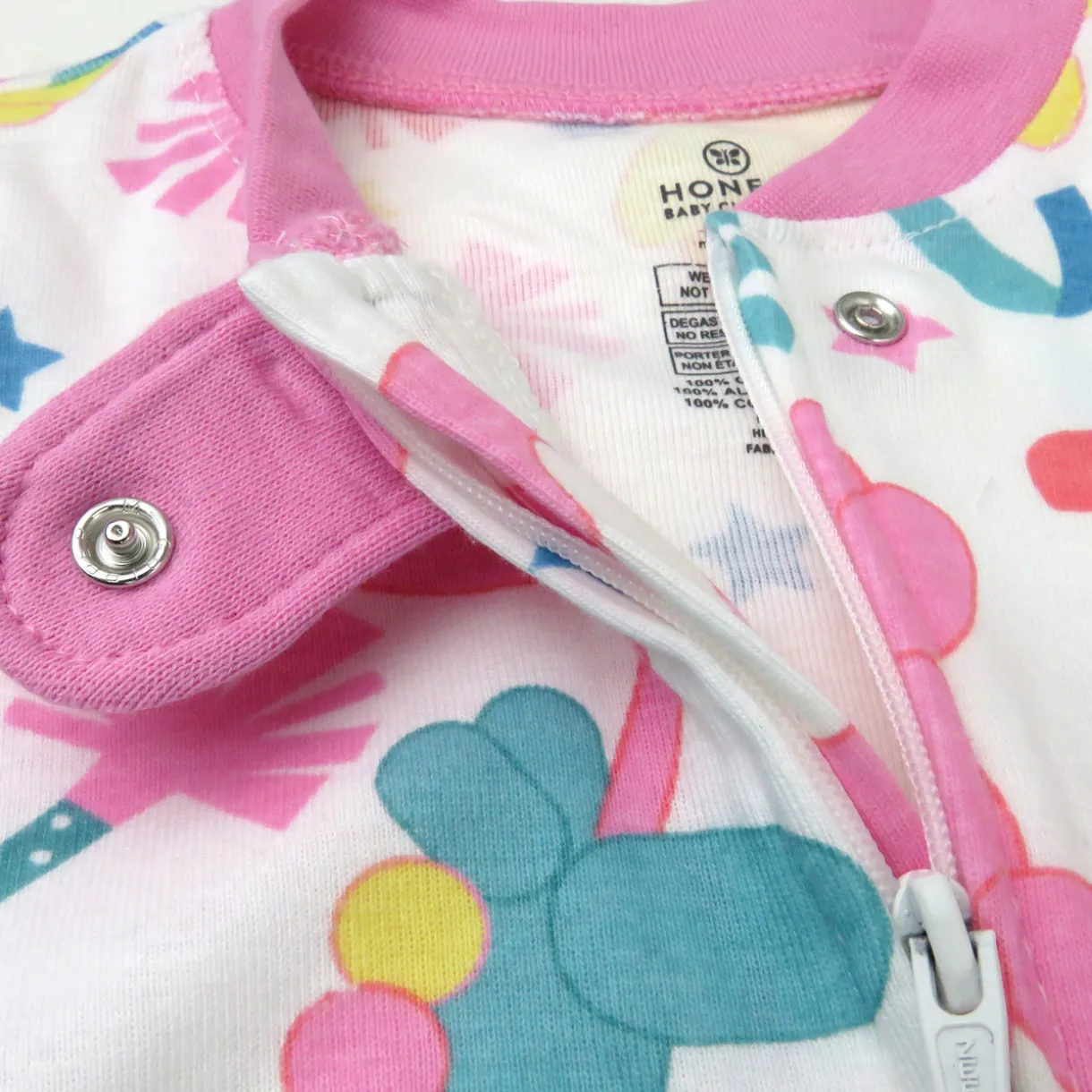 Organic Cotton Snug-Fit Footed Pajamas