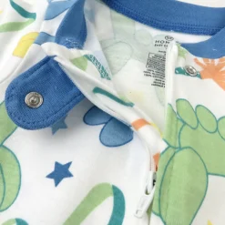 Organic Cotton Snug-Fit Footed Pajamas