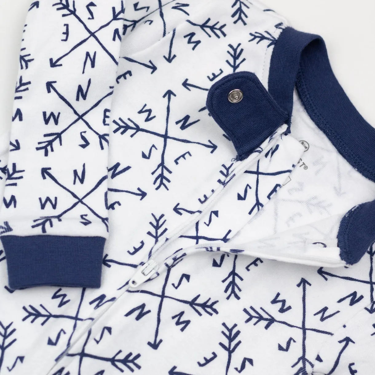 Organic Cotton Snug-Fit Footed Pajama