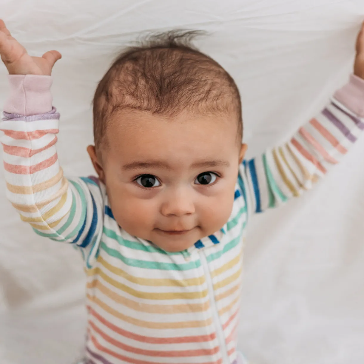 Organic Cotton Snug-Fit Footed Pajamas