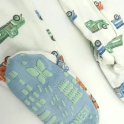 Organic Cotton Snug-Fit Footed Pajamas