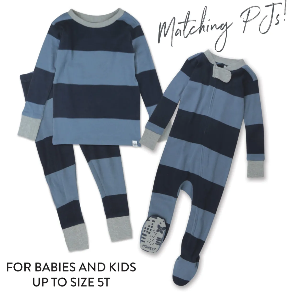 Organic Cotton Snug-Fit Footed Pajamas