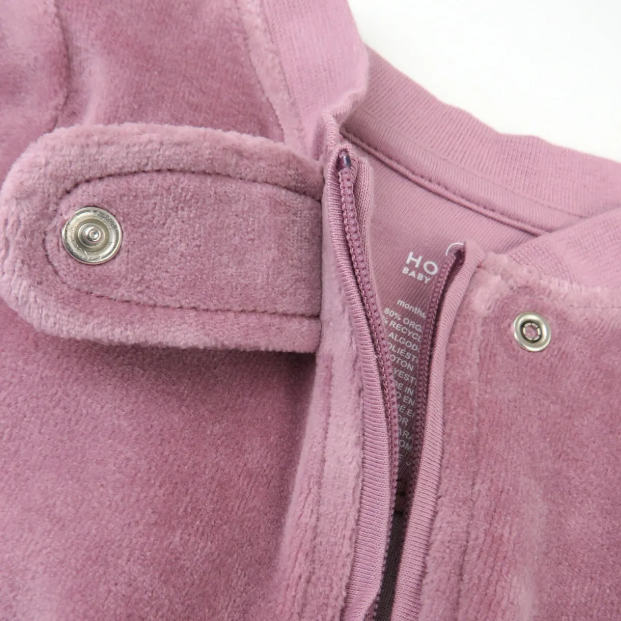 Organic Cotton Velour Sleep & Play