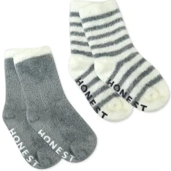 2-Pack Cozy Socks Sustainably Made for Baby & Toddler