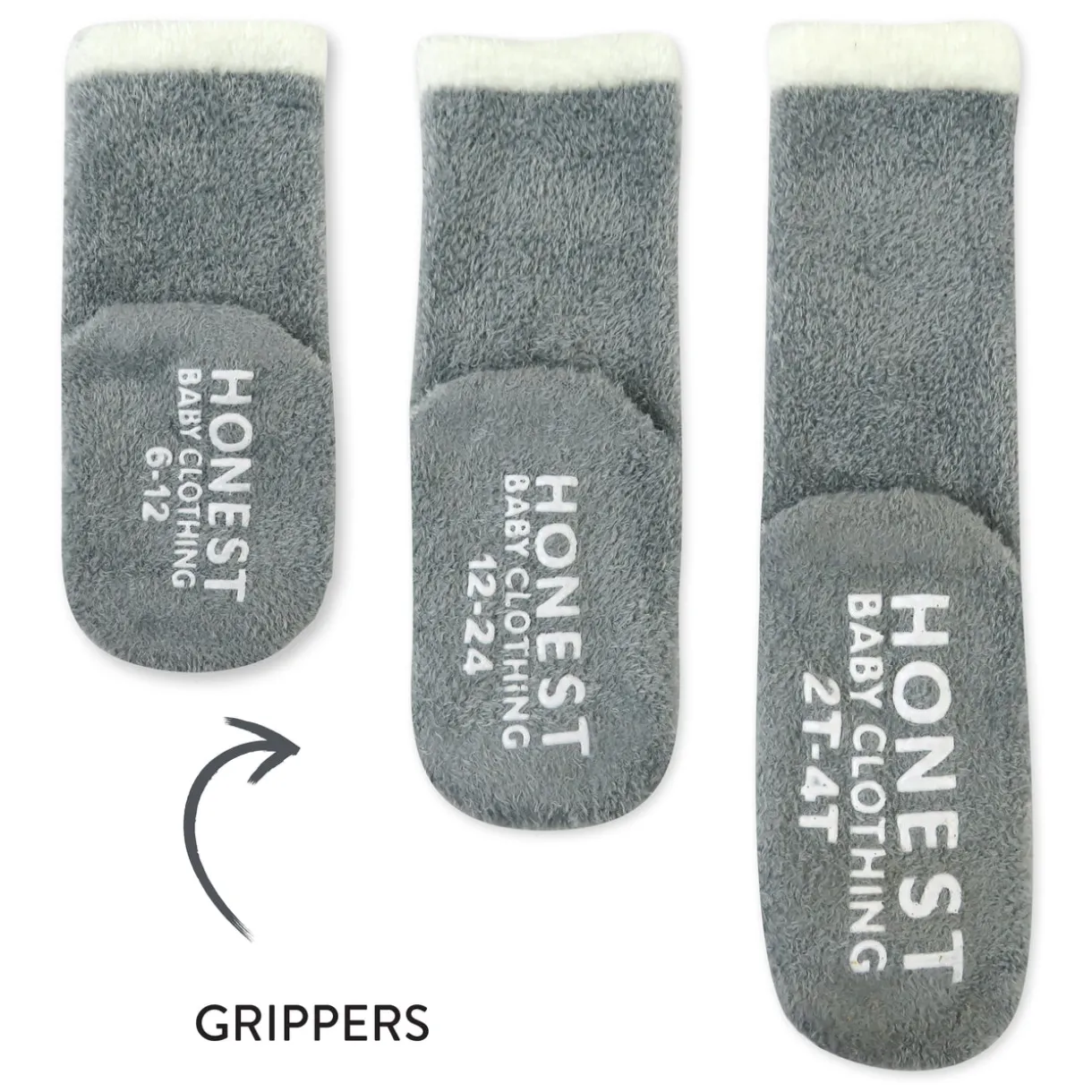 2-Pack Cozy Socks Sustainably Made for Baby & Toddler