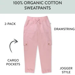 2-Pack Easy Fit Cargo Sweatpants
