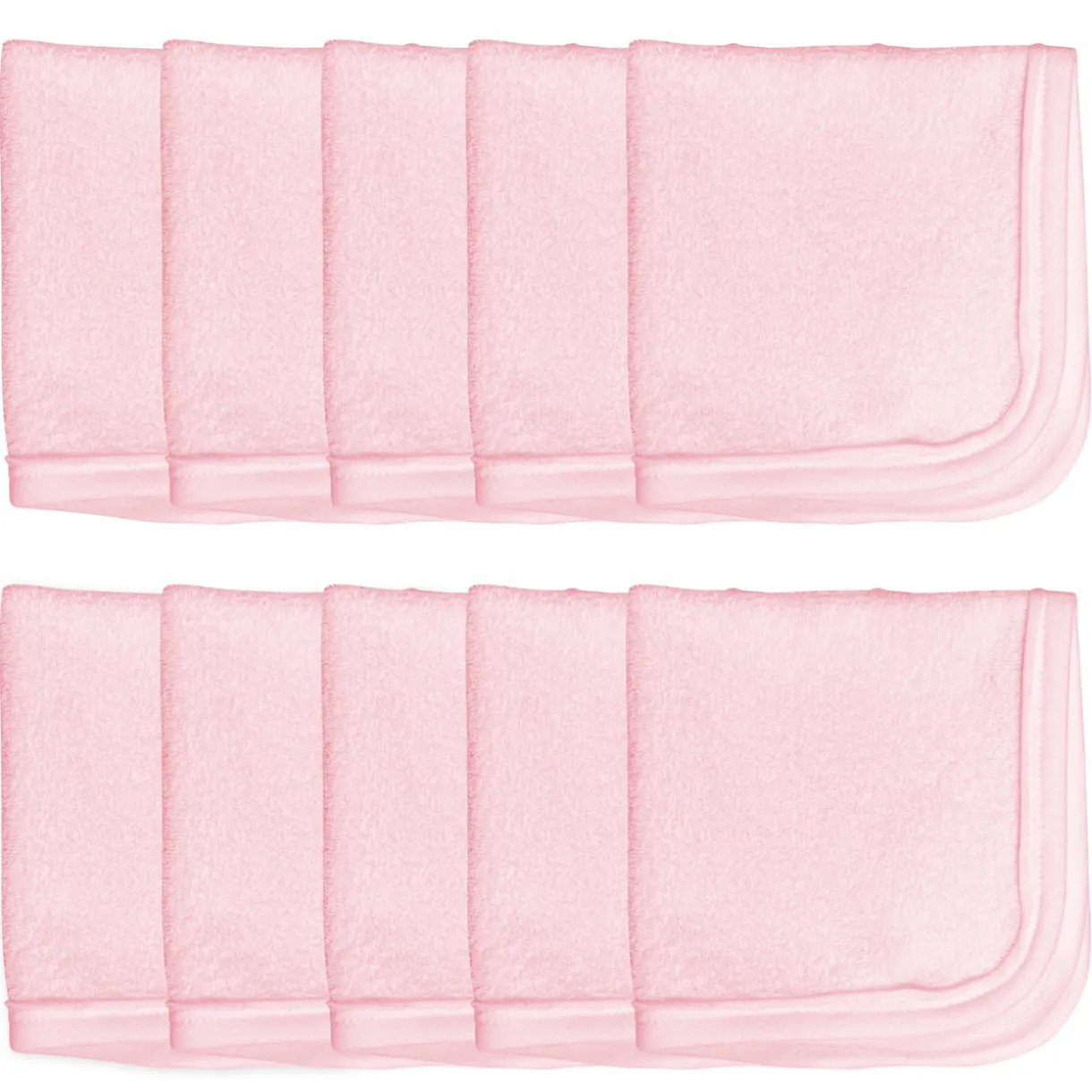 10-Pack EVERYDAY EASY Organic Cotton Washcloths Gift Set