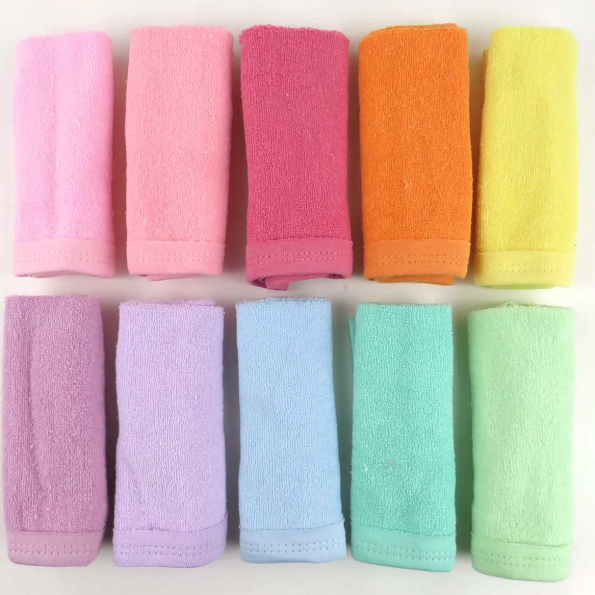 10-Pack EVERYDAY EASY Organic Cotton Washcloths Gift Set