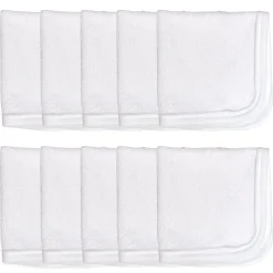 10-Pack EVERYDAY EASY Organic Cotton Washcloths Gift Set