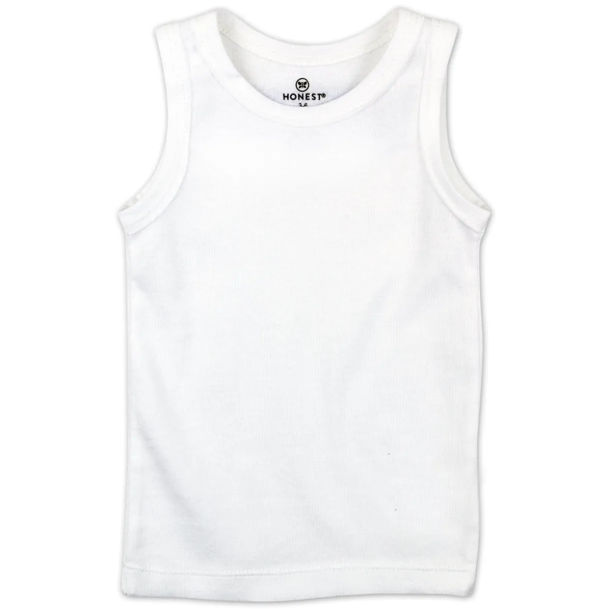 10-Pack Honestly Pure Organic Cotton Sleeveless Muscle T-Shirts