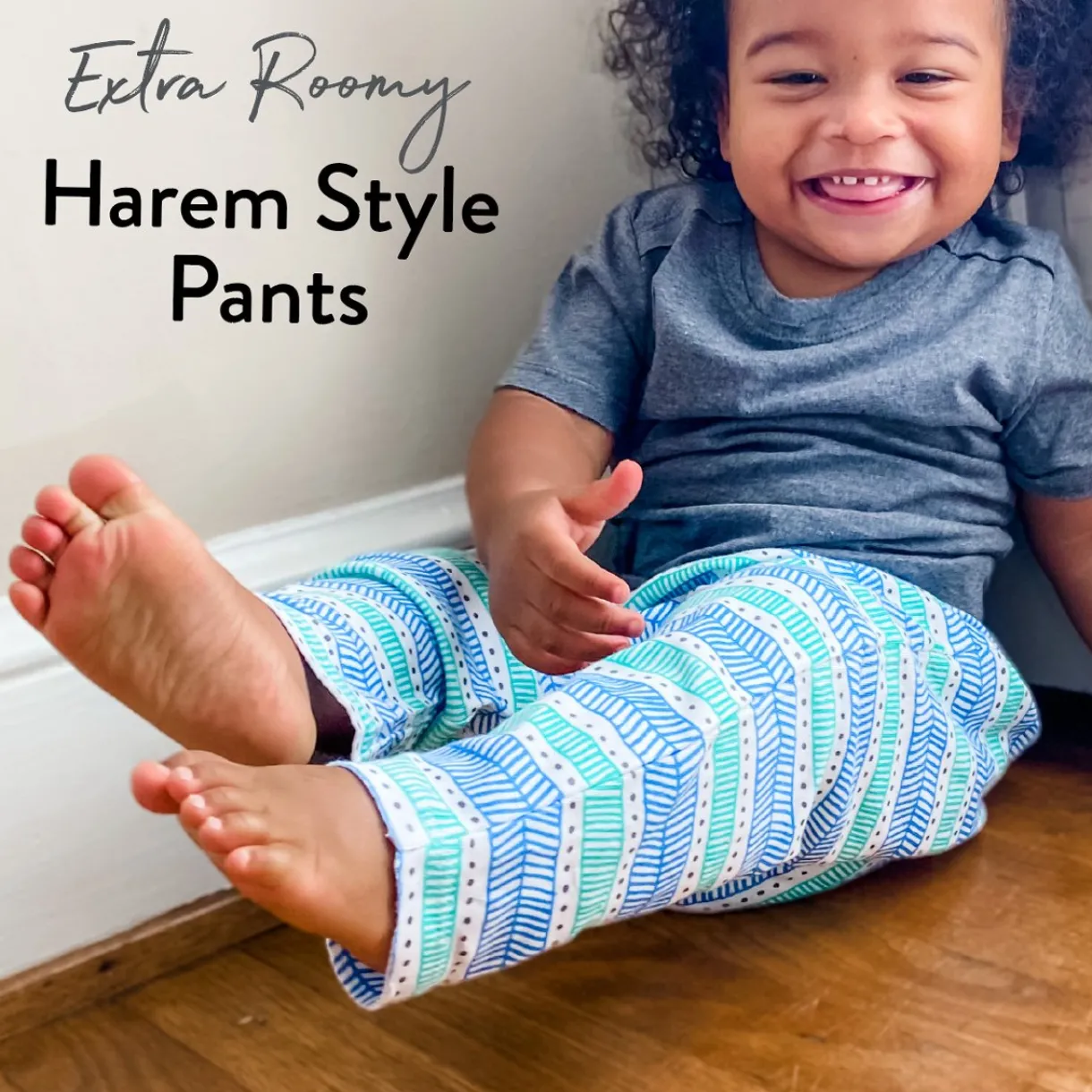 4-Pack Honestly Pure Organic Cotton Harem Pants