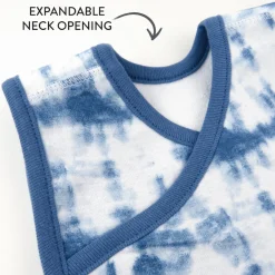 5-Pack Organic Cotton 4 in 1 Reversible Bibs