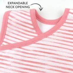 5-Pack Organic Cotton 4 in 1 Reversible Bibs