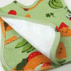 5-Pack Organic Cotton 4 in 1 Reversible Bibs