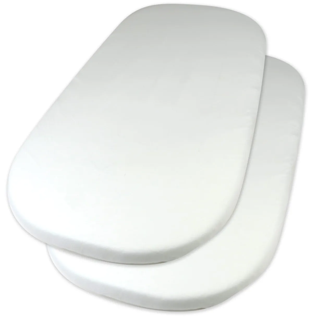 2-Pack Organic Cotton Bassinet Sheets