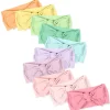 10-Pack Organic Cotton Bow Headbands