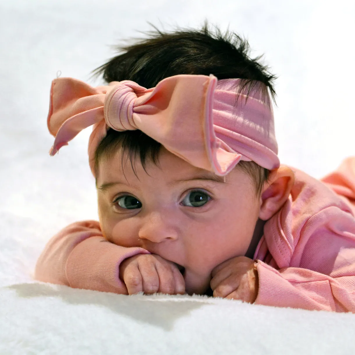 10-Pack Organic Cotton Bow Headbands