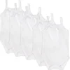 5-Pack Organic Cotton Cami Bodysuits