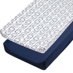 2-Pack Organic Cotton Changing Pad Covers