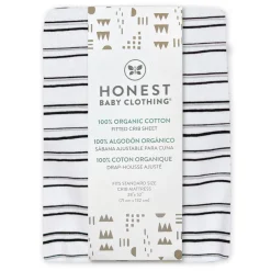 2-Pack Organic Cotton Fitted Crib Sheets