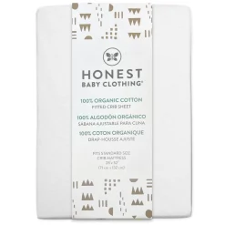 2-Pack Organic Cotton Fitted Crib Sheets