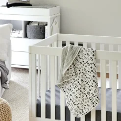 2-Pack Organic Cotton Fitted Crib Sheets