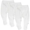 3-Pack Organic Cotton Footed Pants