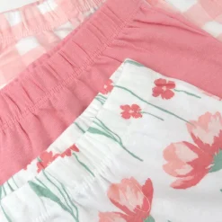 3-Pack Organic Cotton Footed Pants