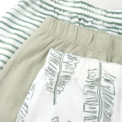 3-Pack Organic Cotton Footed Pants